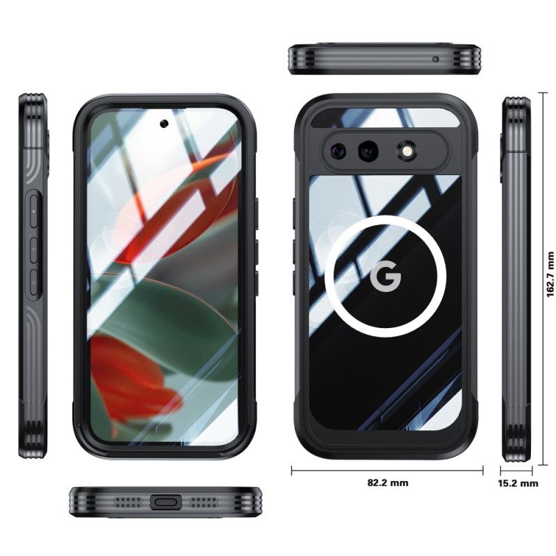 Puhelinkuoret Google Pixel 10a Magneettinen Karkaistulla Lasisella Näytönsuojalla