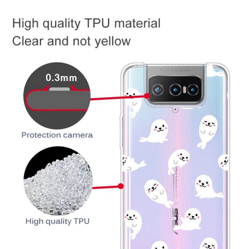 Kuori Asus Zenfone 7 / 7 Pro Puhelinkuoret Merileijonat