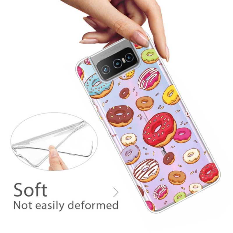 Kuori Asus Zenfone 7 / 7 Pro Rakkaus Munkkeja