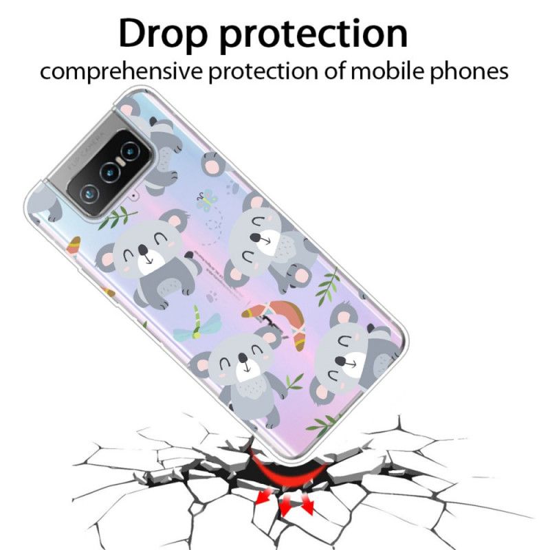 Kuori Asus Zenfone 7 / 7 Pro Söpö Koala Suojakuori