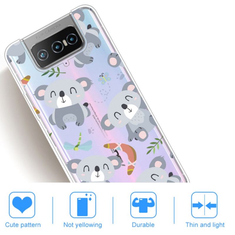 Kuori Asus Zenfone 7 / 7 Pro Söpö Koala Suojakuori