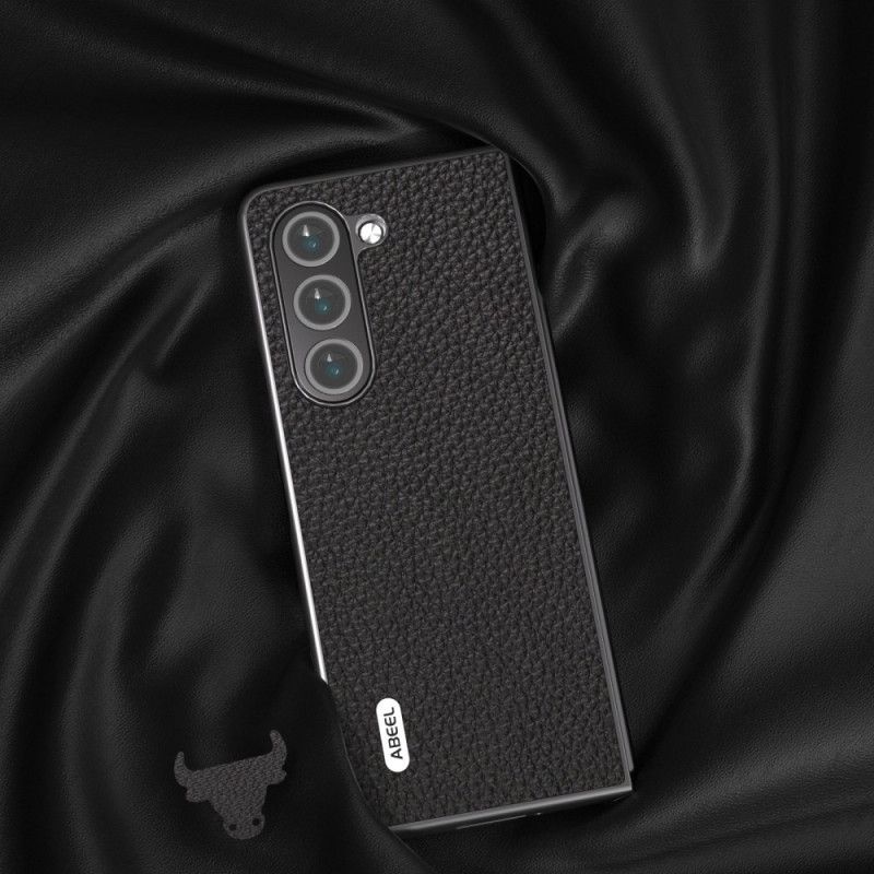 Kuori Samsung Galaxy Z Fold 5 Klassinen Nahka Abeel