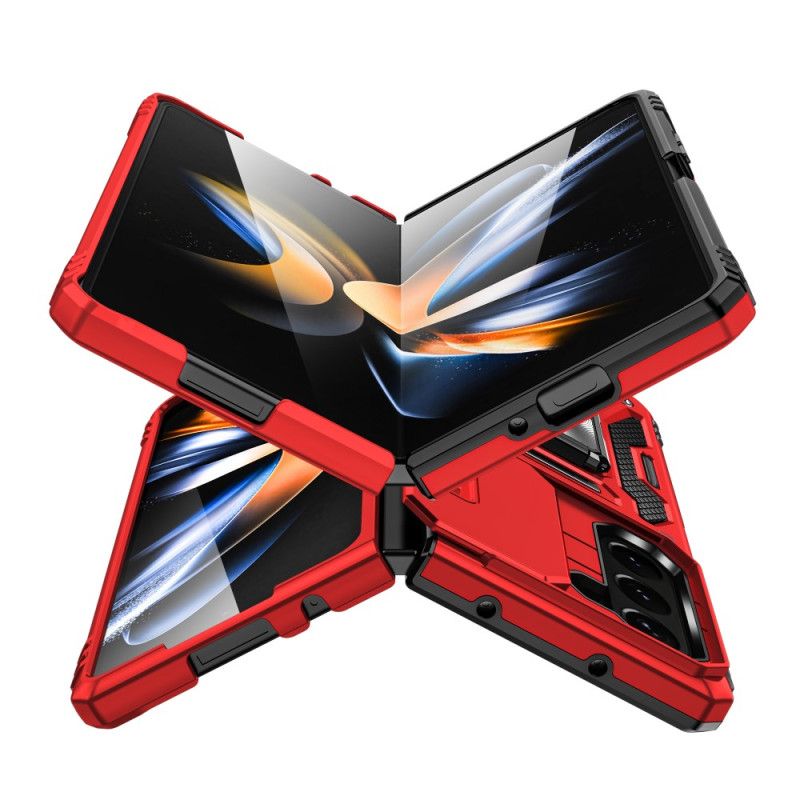 Kuori Samsung Galaxy Z Fold 5 Täydellinen Suoja Renkaalla Suojakuori