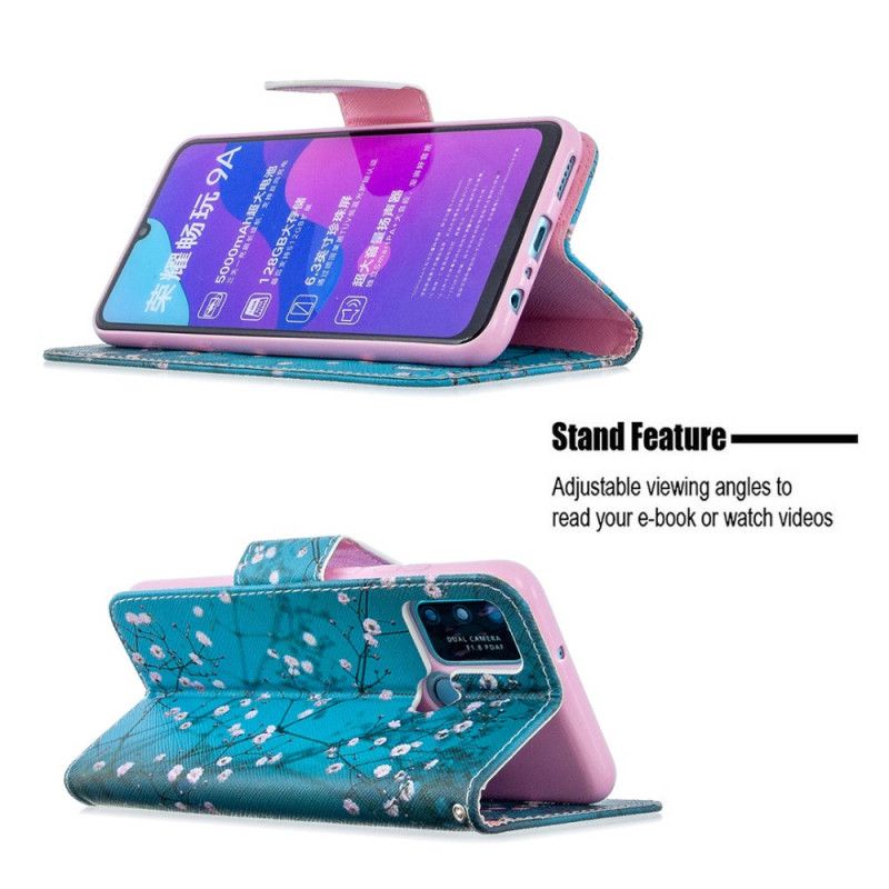 Kotelot Honor 9A Kukkiva Puu Suojakuori