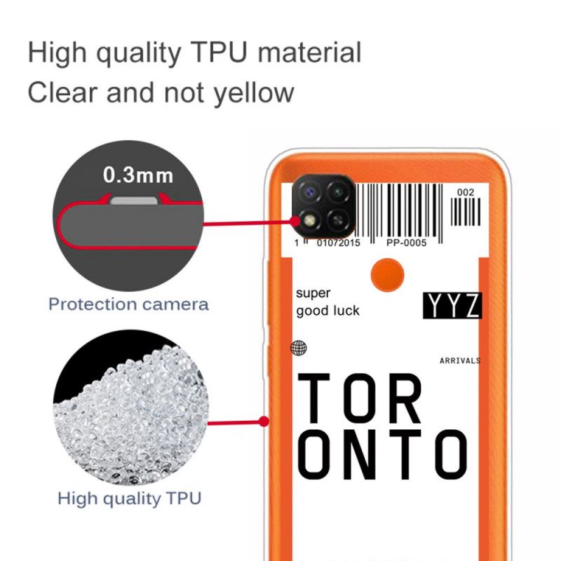 Case Kuoret Xiaomi Redmi 9C Puhelinkuoret Maihinnousukortti Torontoon