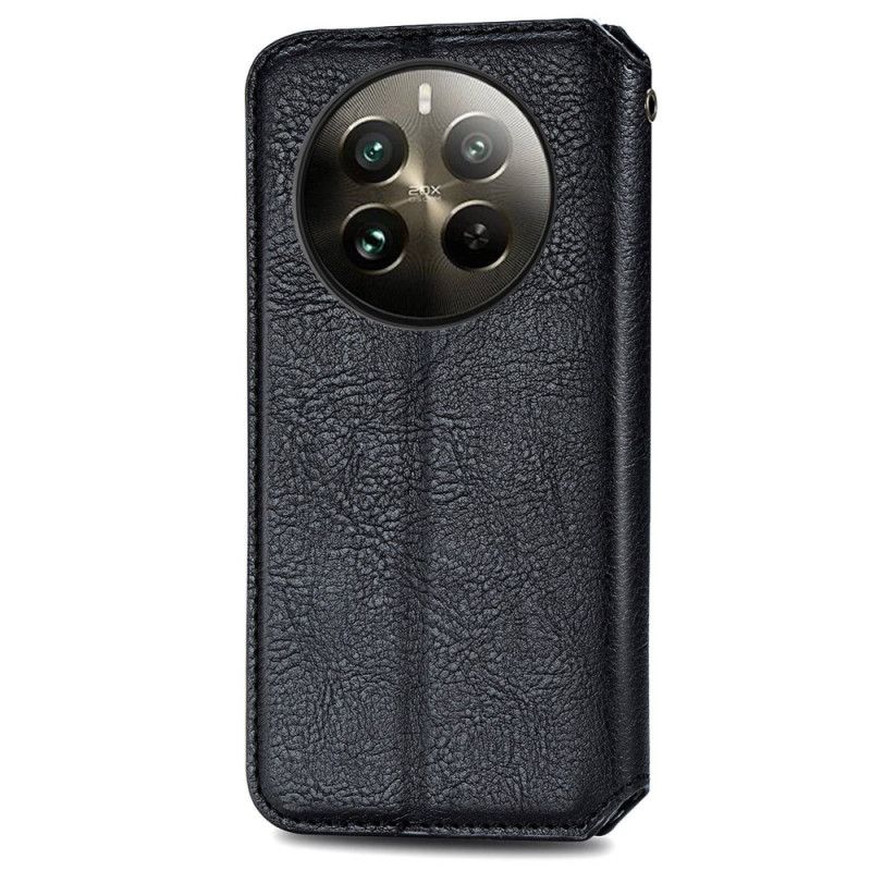 Nahkakotelo Realme 12 Pro / 12 Pro Plus Vintage Frieze