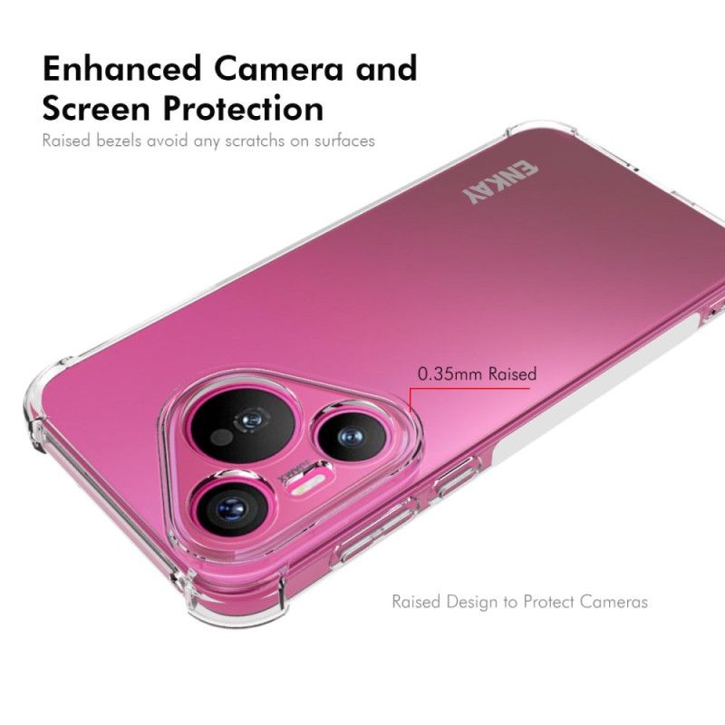 Case Huawei Pura 70 Puhelinkuoret Läpinäkyvä Enkay