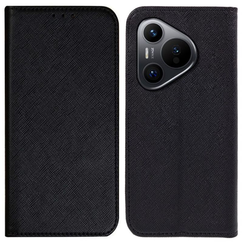 Nahkakotelo Huawei Pura 70 Ristirakenne
