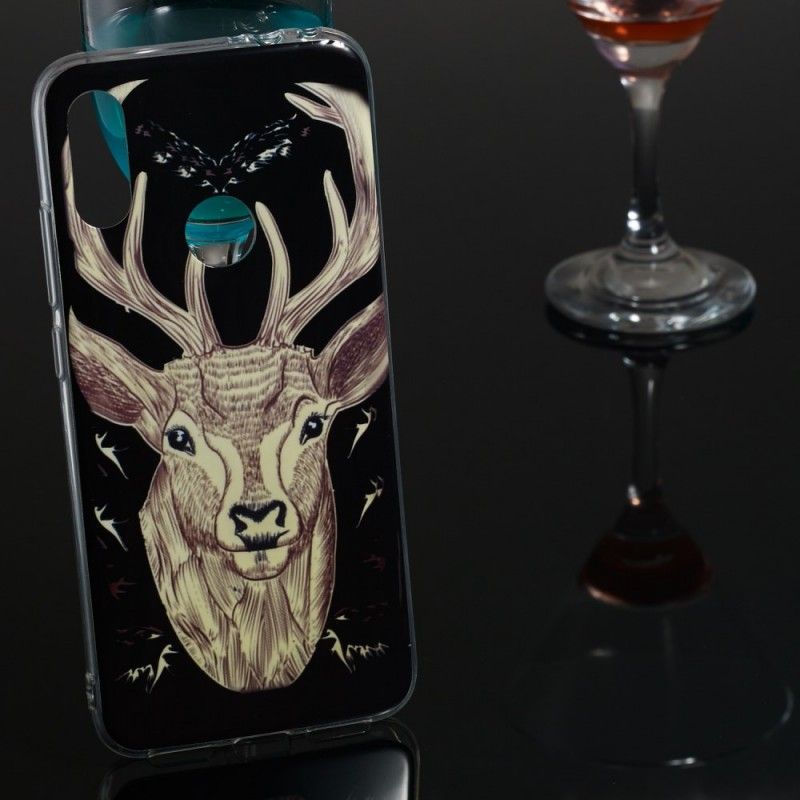Case Kuoret Xiaomi Redmi Note 7 Puhelinkuoret Fluoresoiva Majesteettinen Peura