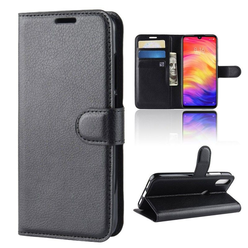 Kotelot Xiaomi Redmi Note 7 Valkoinen Musta Klassikko Suojakuori