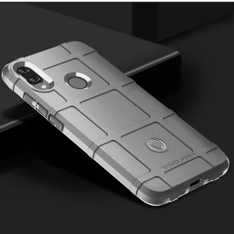 Kuori Xiaomi Redmi Note 7 Harmaa Musta Kestävä Kilpi Suojakuori