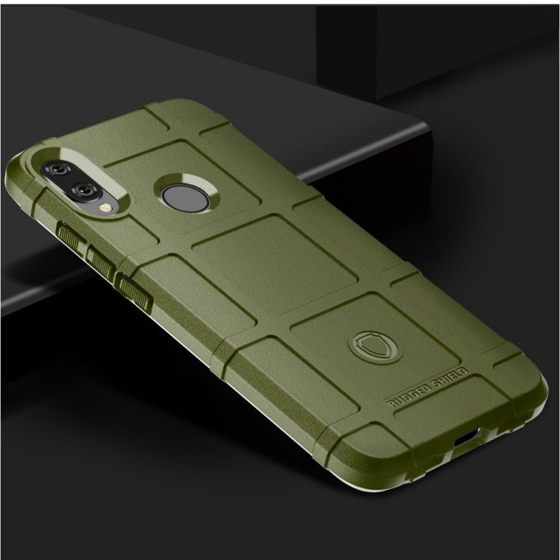 Kuori Xiaomi Redmi Note 7 Harmaa Musta Kestävä Kilpi Suojakuori