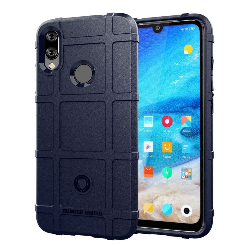 Kuori Xiaomi Redmi Note 7 Harmaa Musta Kestävä Kilpi Suojakuori