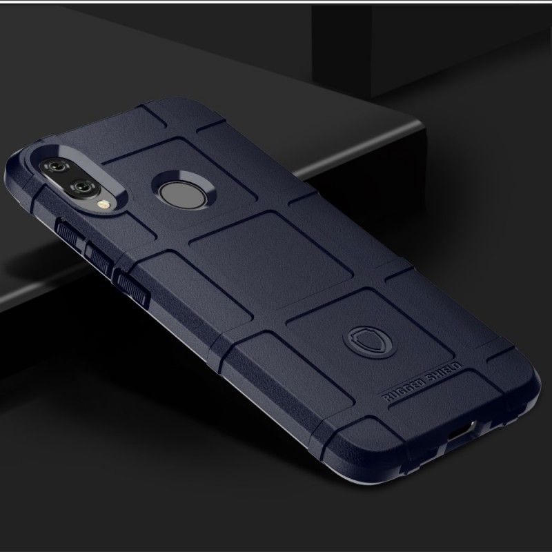 Kuori Xiaomi Redmi Note 7 Harmaa Musta Kestävä Kilpi Suojakuori