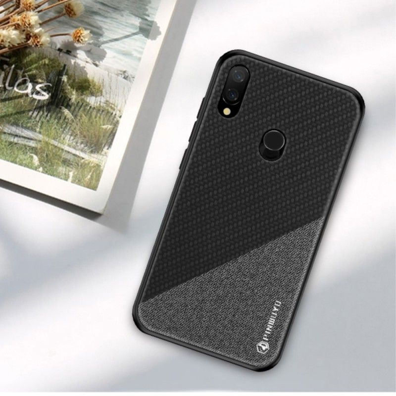 Kuori Xiaomi Redmi Note 7 Magenta Musta Mofi Kunnia -Sarja Suojakuori