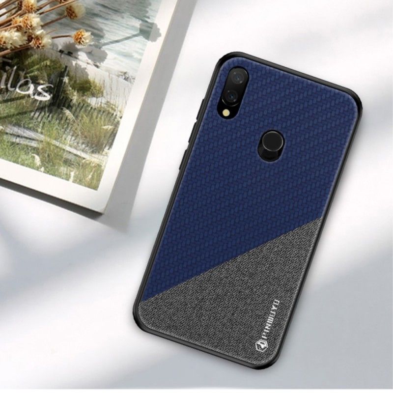 Kuori Xiaomi Redmi Note 7 Magenta Musta Mofi Kunnia -Sarja Suojakuori