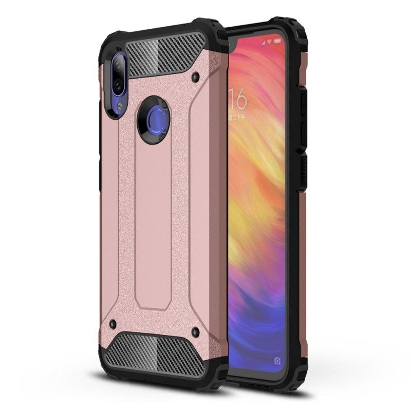 Kuori Xiaomi Redmi Note 7 Valkoinen Musta Perhe Suojakuori