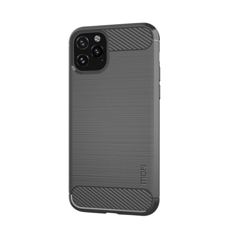 Kuori iPhone 11 Pro Max Harmaa Musta Mofi Harjattu Hiilikuitu Suojakuori