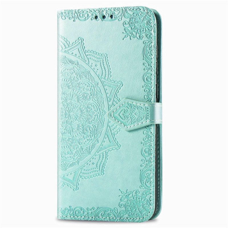 Kotelot Xiaomi Redmi Note 8 Harmaa Musta Keski-Ikäinen Mandala