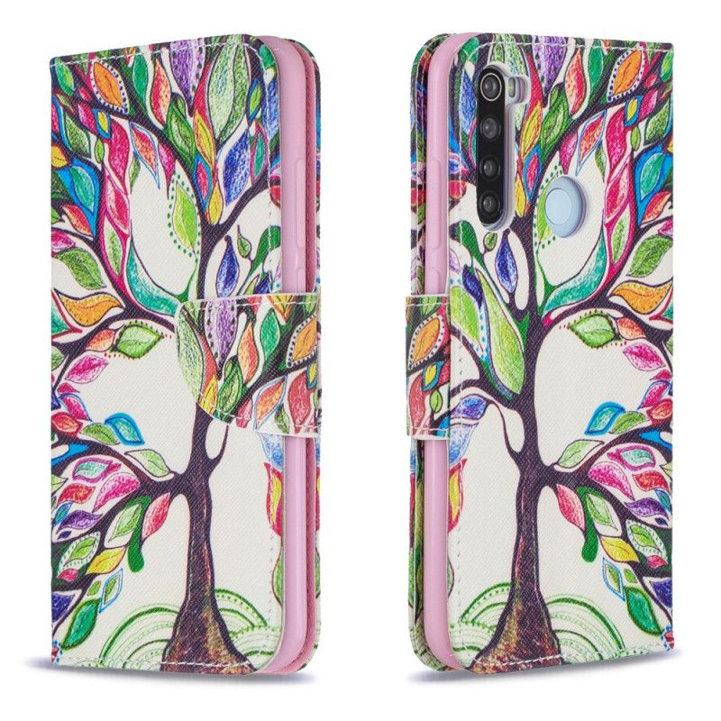 Kotelot Xiaomi Redmi Note 8 Värillinen Puu Suojakuori