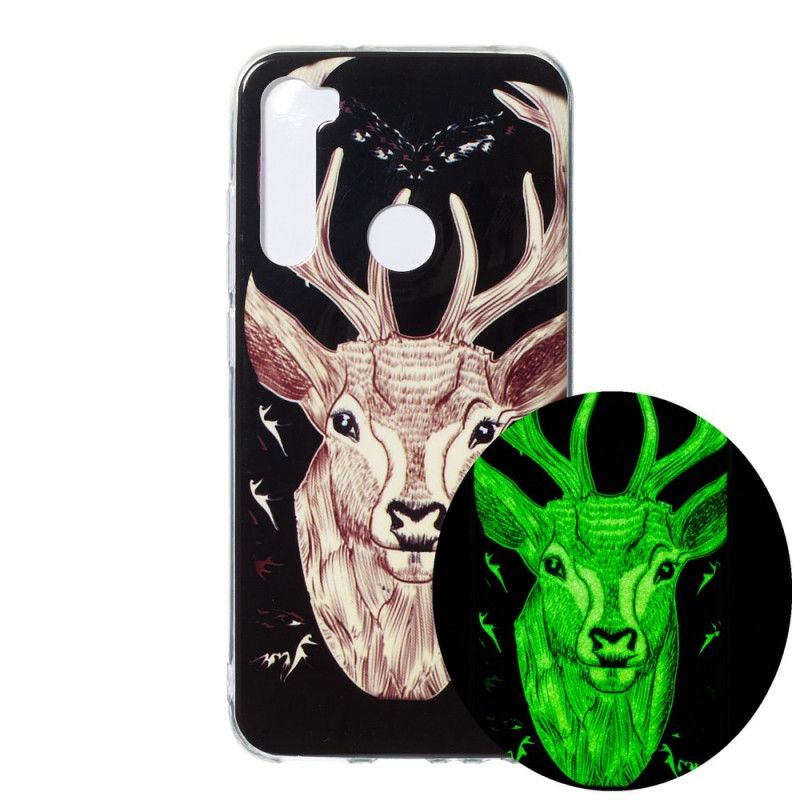 Kuori Xiaomi Redmi Note 8 Fluoresoiva Majesteettinen Peura