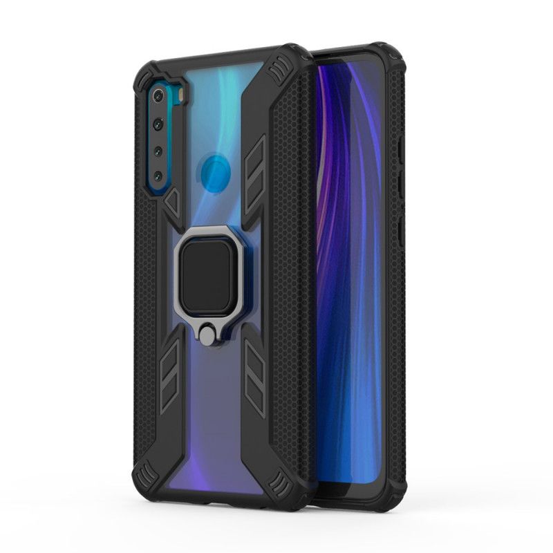 Kuori Xiaomi Redmi Note 8 Punainen Musta Premium-Rengas