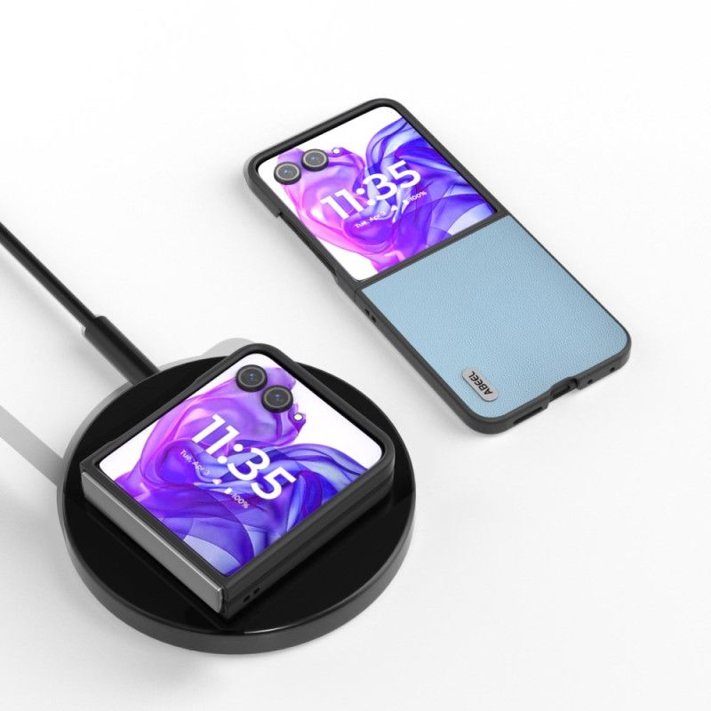 Kuori Motorola Razr 50 Ultra Aitoa Abeel-nahkaa Suojakuori