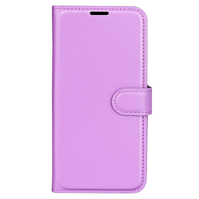 Kotelot Huawei Nova 11 Pro Classic Litchi Faux Leather