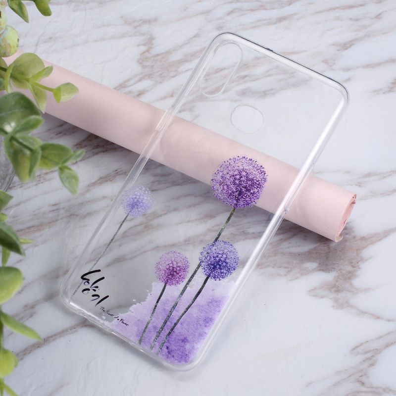 Kuori Samsung Galaxy A10s Läpinäkyvät Värilliset Voikukat