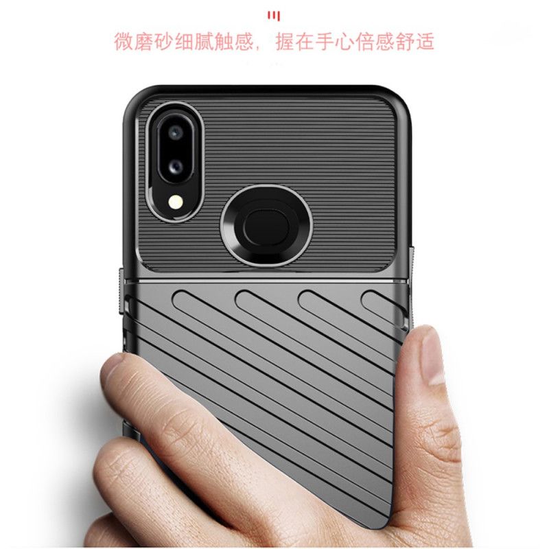 Kuori Samsung Galaxy A10s Vihreä Musta Ukkosarja Suojakuori