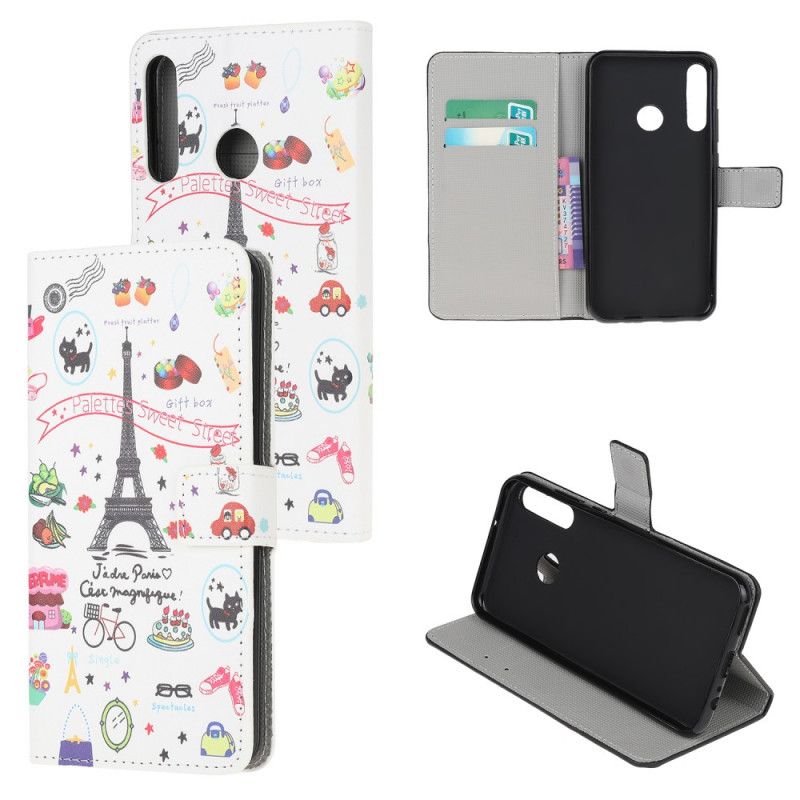 Kotelot Huawei P40 Lite E / Y7p Rakastan Pariisia