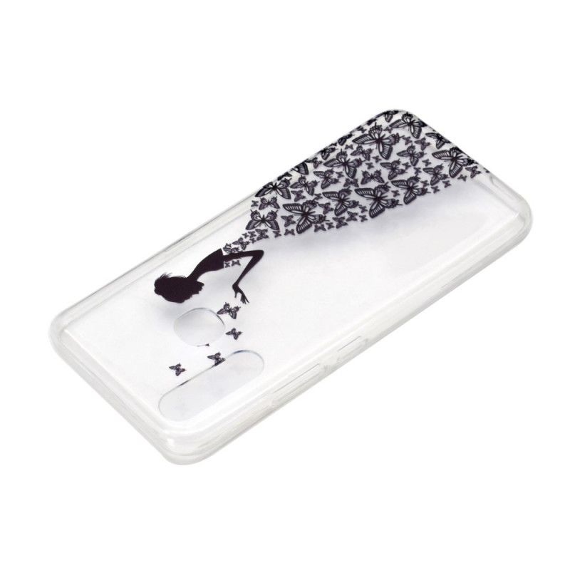 Kuori Huawei P40 Lite E / Y7p Läpinäkyvä Mekko. Jossa Perhosia Suojakuori