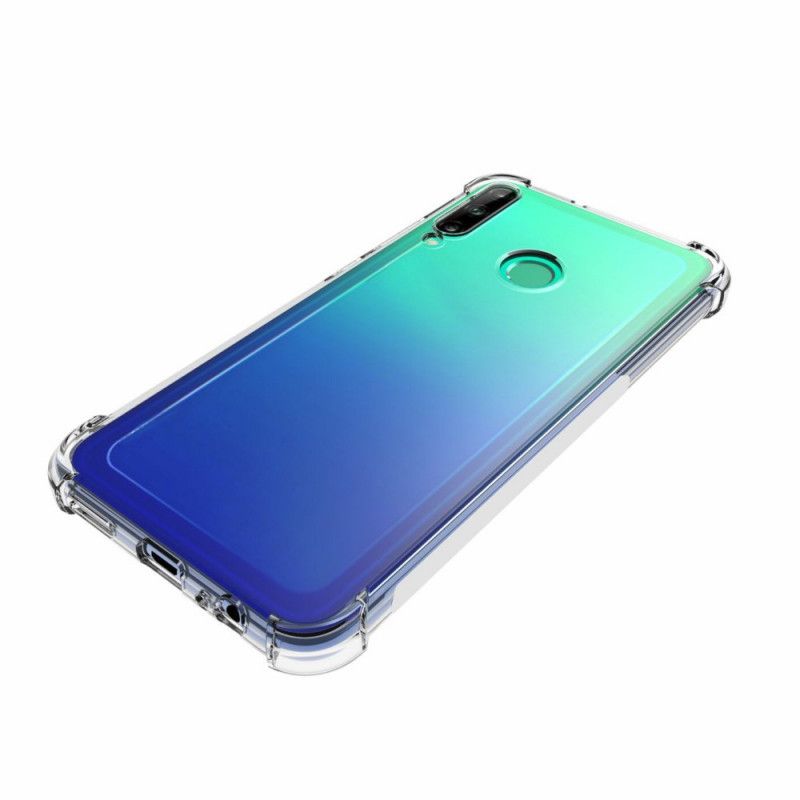 Kuori Huawei P40 Lite E / Y7p Läpinäkyvät Vahvistetut Kulmat