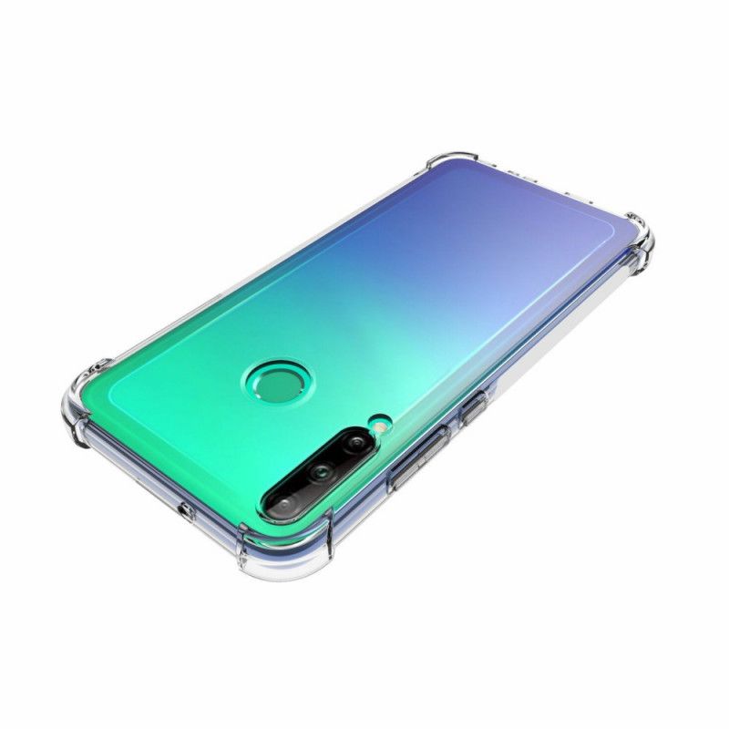 Kuori Huawei P40 Lite E / Y7p Läpinäkyvät Vahvistetut Kulmat