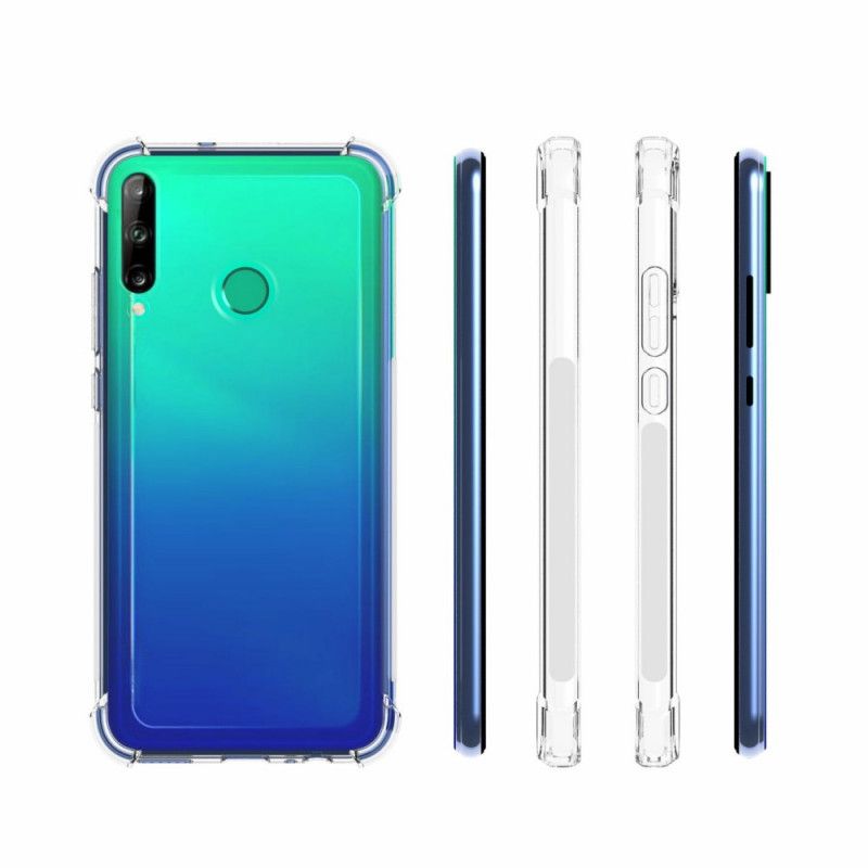 Kuori Huawei P40 Lite E / Y7p Läpinäkyvät Vahvistetut Kulmat