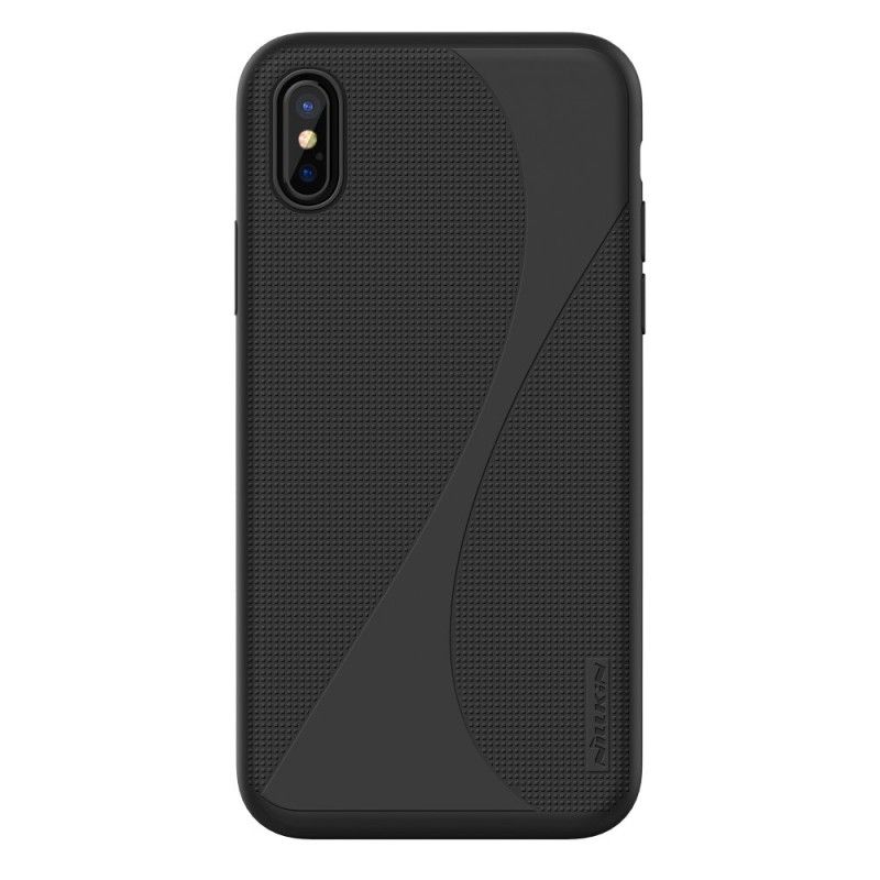 Case Kuoret iPhone X Ruusukulta Puhelinkuoret Nillkin Flex -Sarja