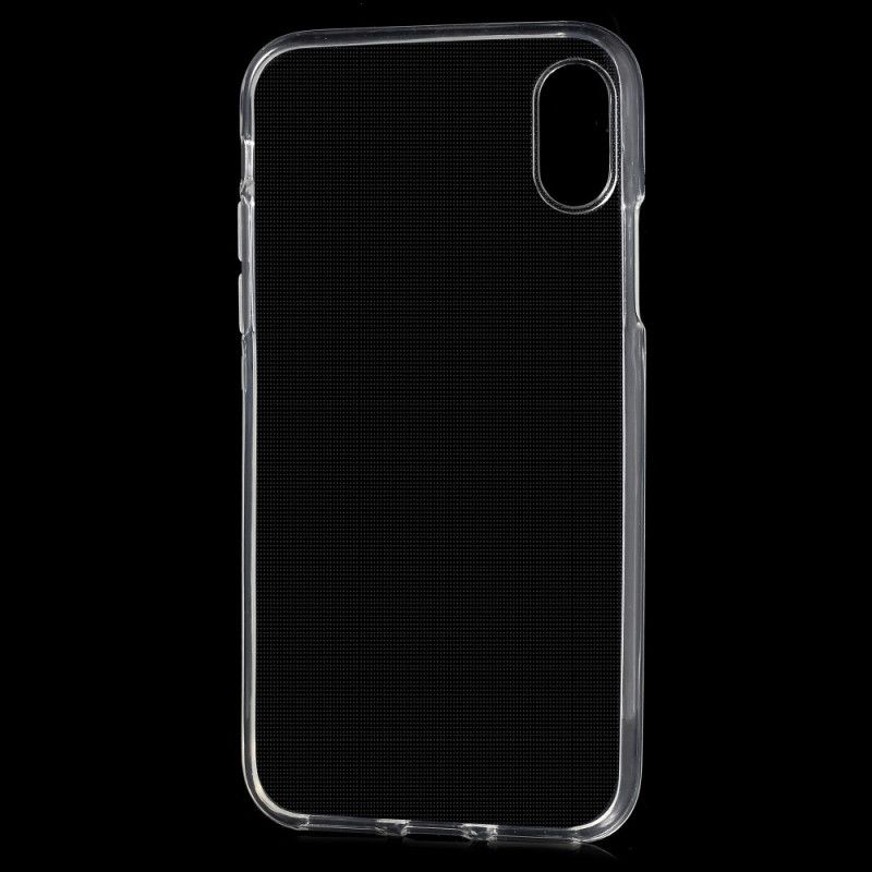 Kuori iPhone X Läpinäkyvä Joustava Suojakuori
