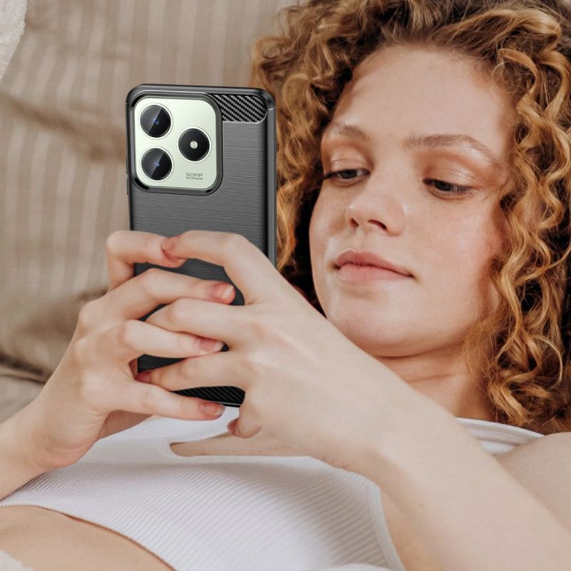 Puhelinkuoret Realme C63 Harjattu Hiilikuitu