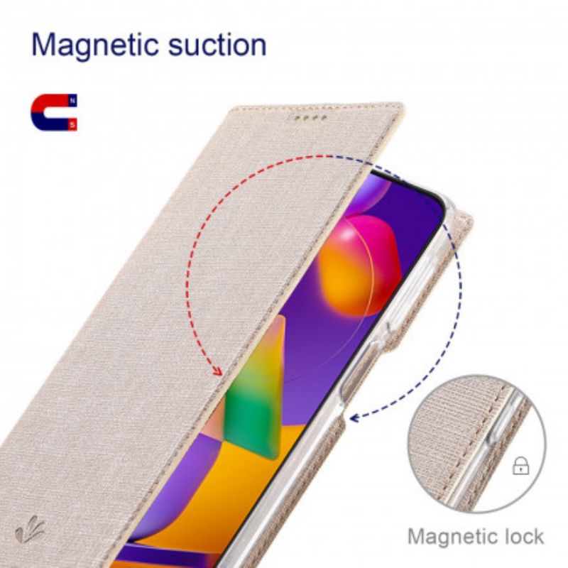 Flip Kotelot Moto G100 Teksturoitu Vili Dmx