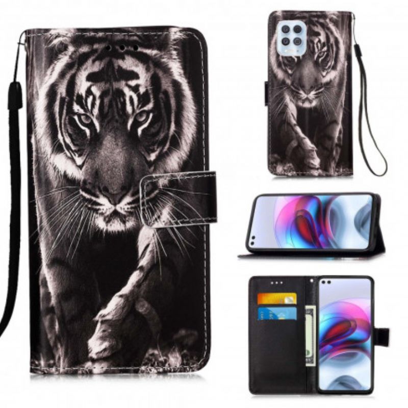 Kotelot Moto G100 Puhelinkuoret Night Tiger