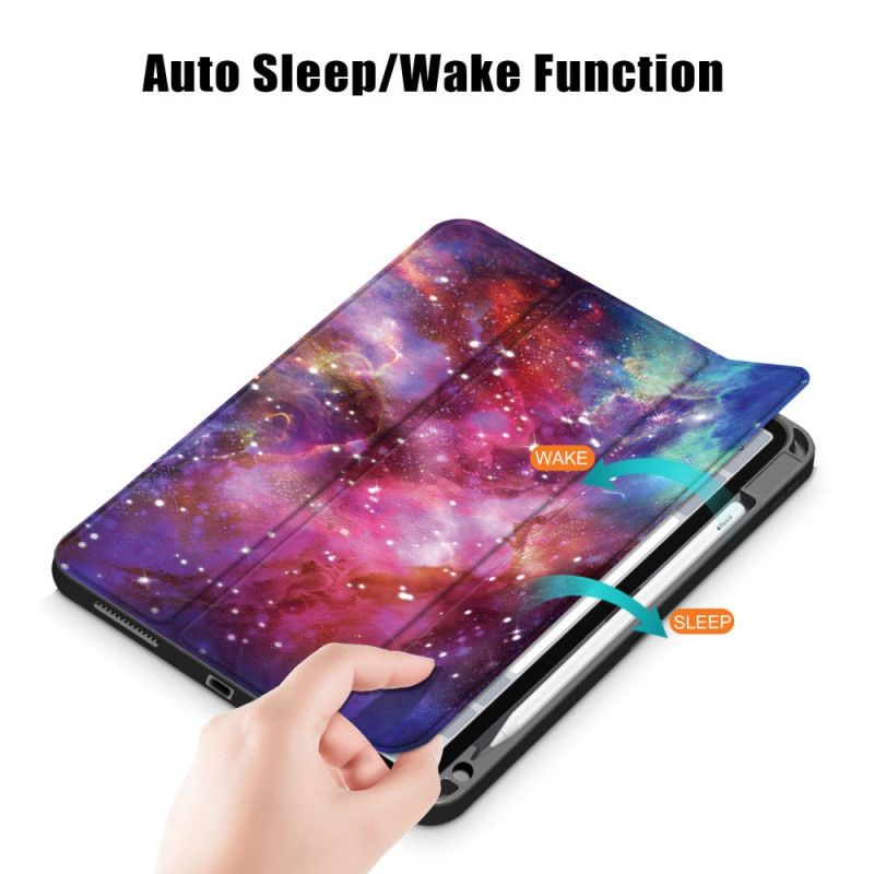 Älykotelo iPad Air 10.9" (2020) Kynänpitimen Universumi
