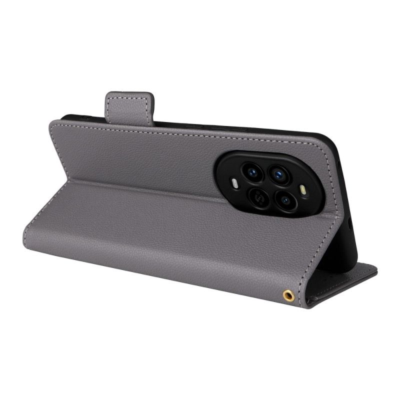 Kotelot Huawei Nova 13 Pro Litsikuvioinen Tekonahkahihna