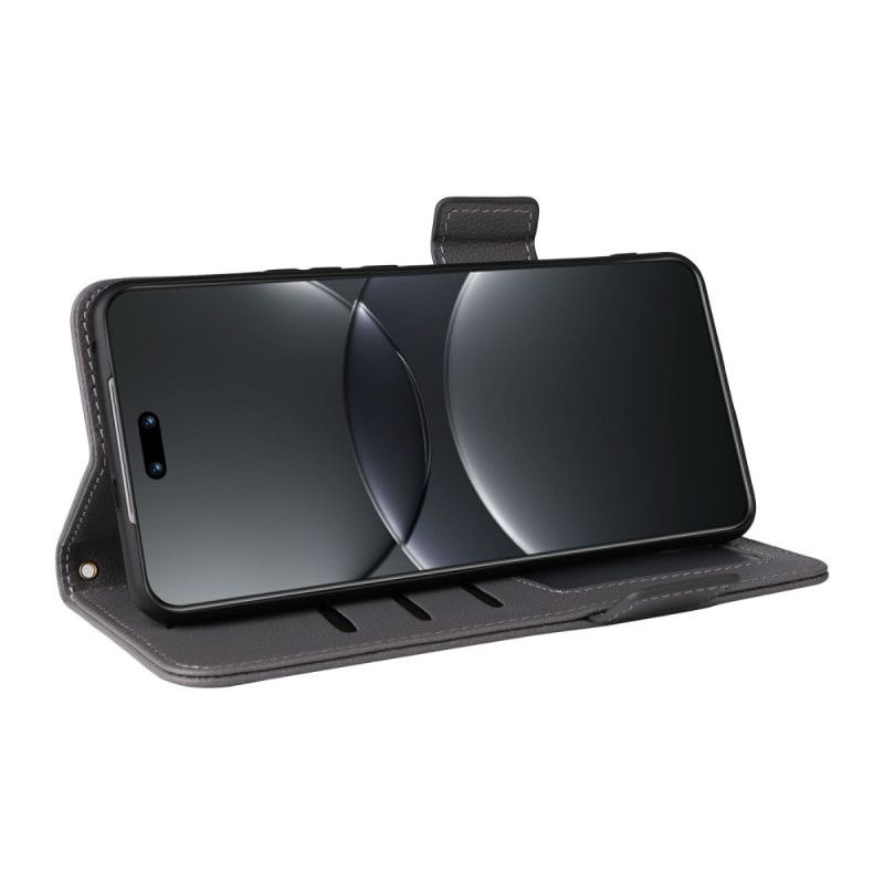 Kotelot Huawei Nova 13 Pro Litsikuvioinen Tekonahkahihna