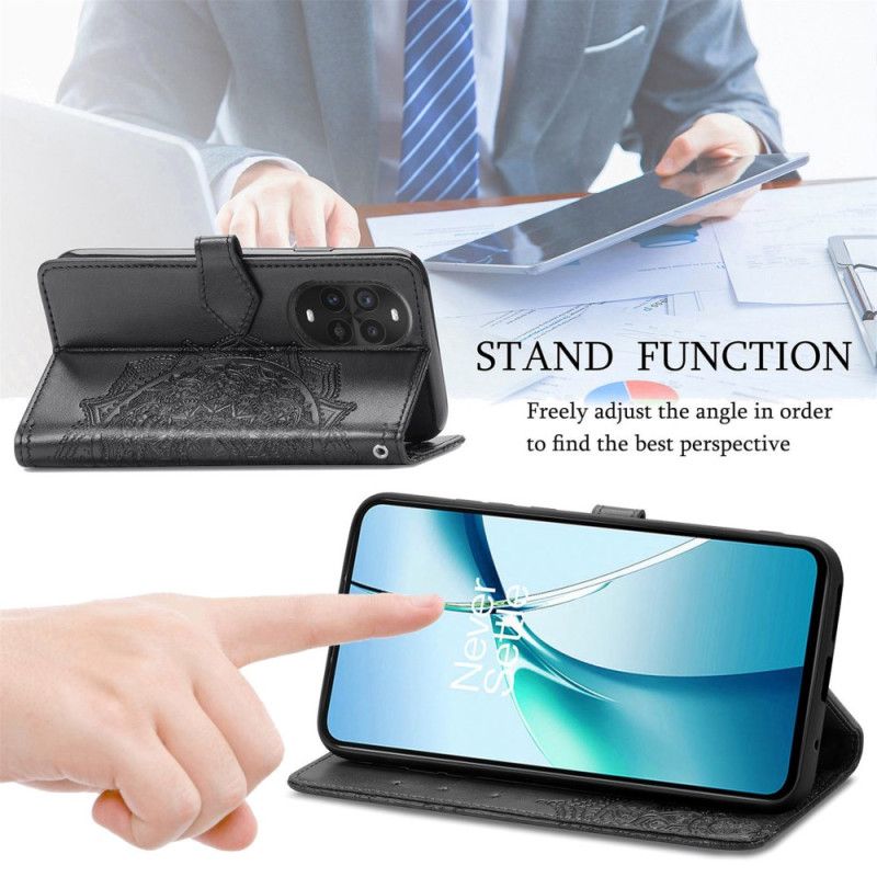 Nahkakotelo Huawei Nova 13 Pro Barokkimandala