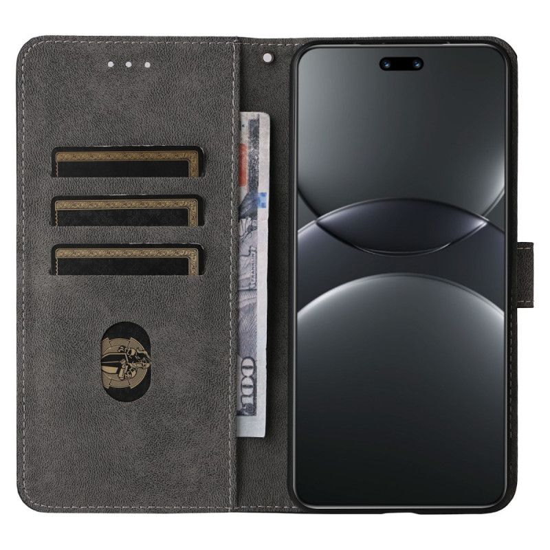 Nahkakotelo Huawei Nova 13 Pro Rfid-suojattu Hihna