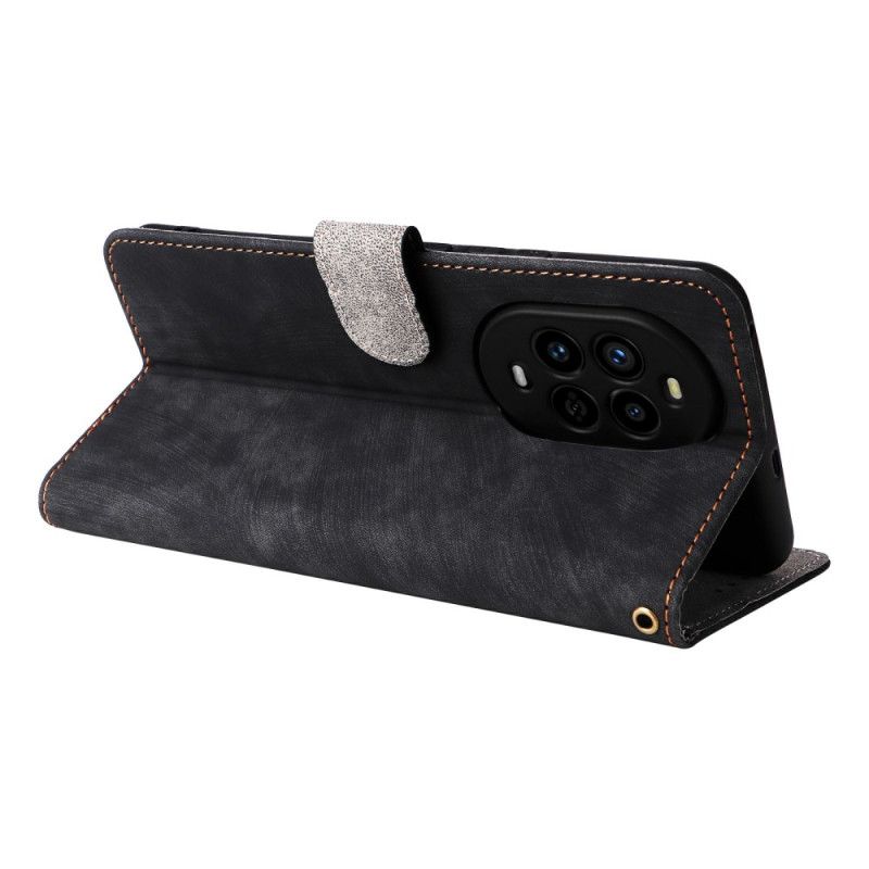 Nahkakotelo Huawei Nova 13 Pro Rfid-suojattu Hihna