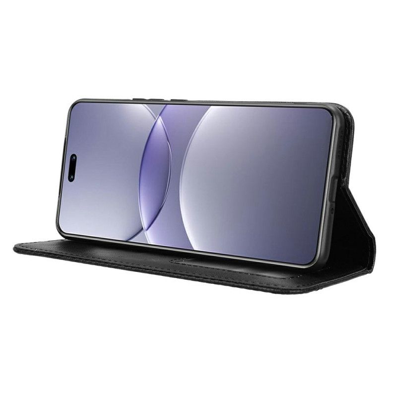 Nahkakotelo Huawei Nova 13 Pro Vintage-reunus Suojakuori