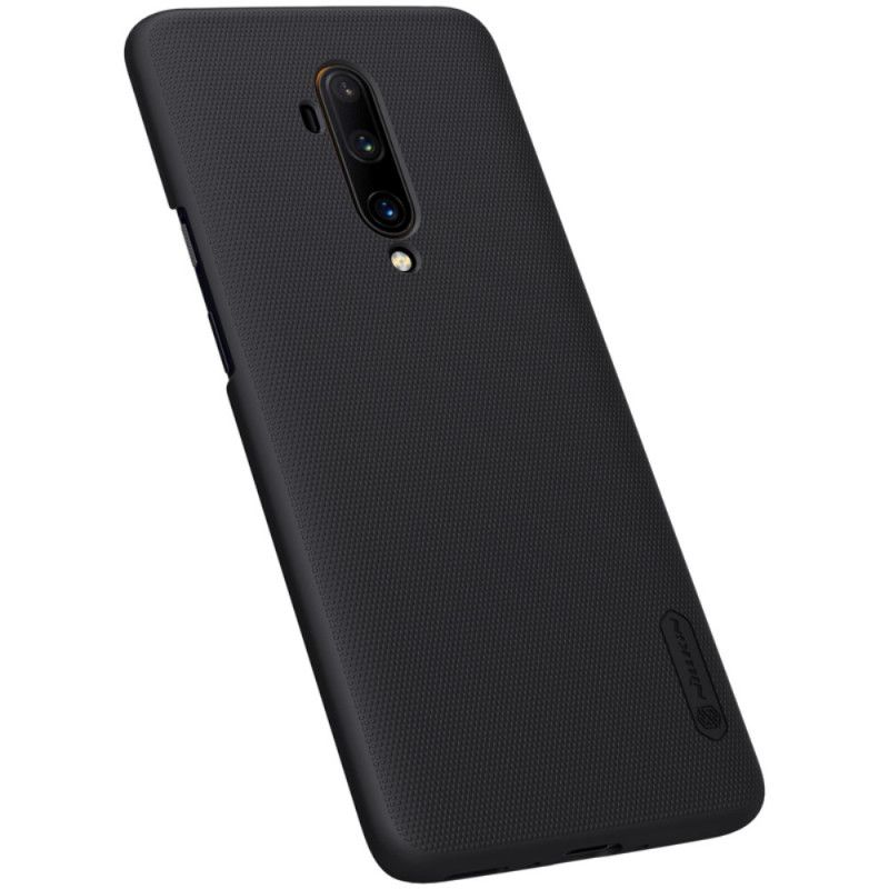 Case Kuoret OnePlus 7T Pro Kulta Musta Puhelinkuoret Jäykkä Himmeä Nillkin