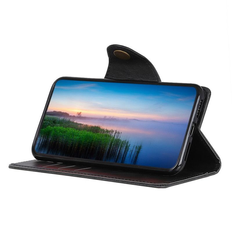 Kotelot OnePlus 7T Pro Ruskea Punainen Keinonahkaa