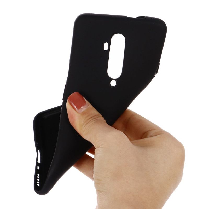 Kuori OnePlus 7T Pro Punainen Musta Silikonineste
